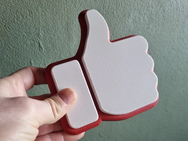Thumbs Up! A Like icon for content creators