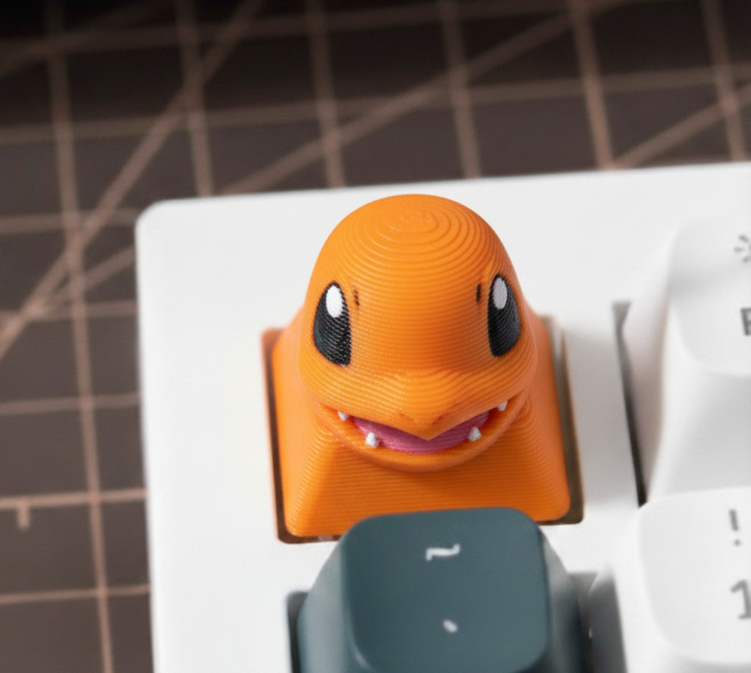 Charmander Pokemon Keyboard Keycap MX
