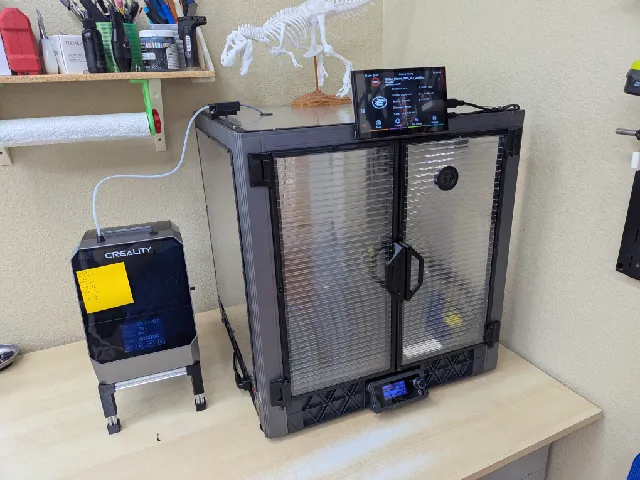 SV08 Enclosure using Greenhouse Panels