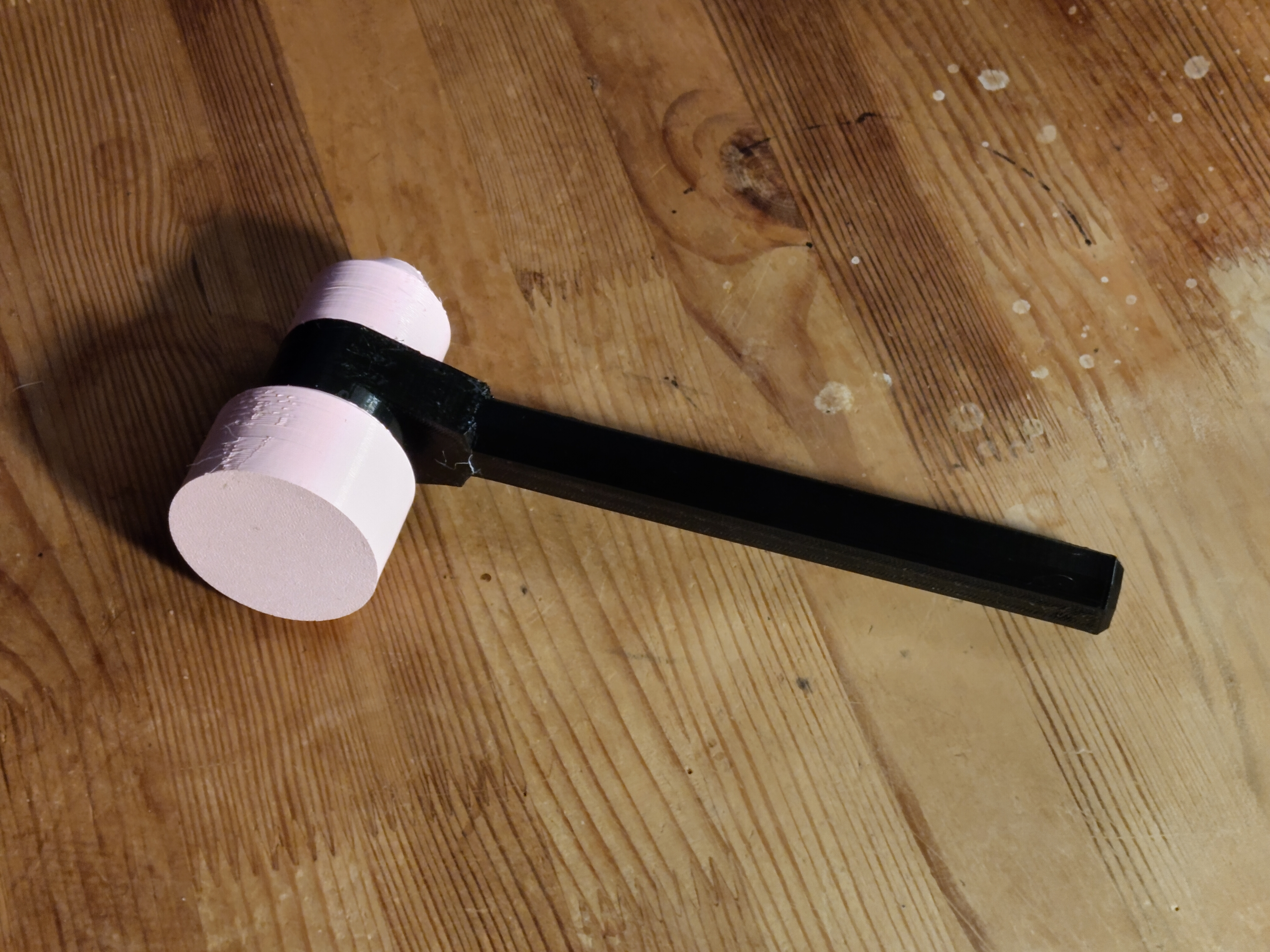 "Quarter Pounder" mallet - fixed thread