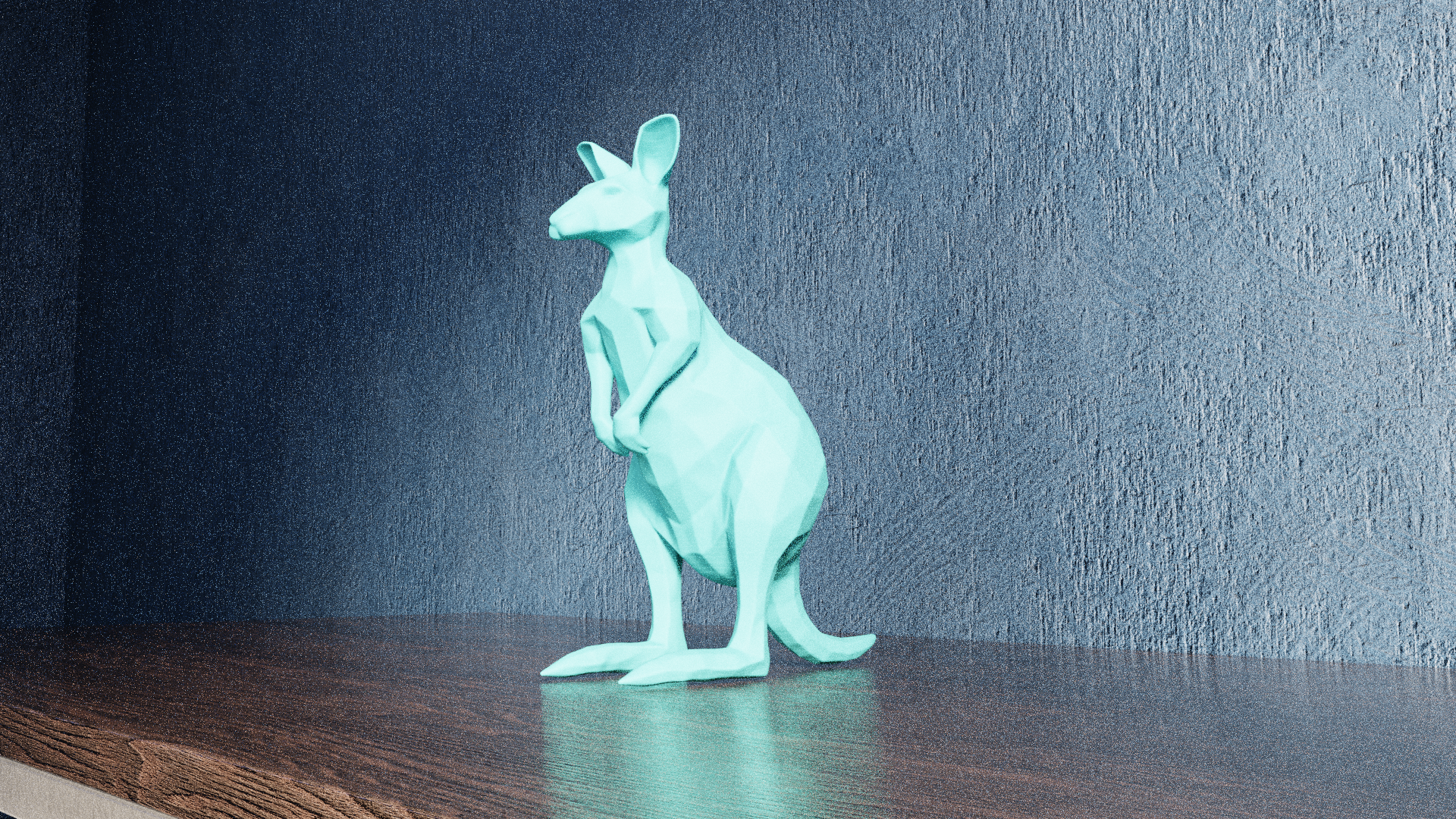 Miniatura 6 do modelo 3D Low Poly Kangaroo