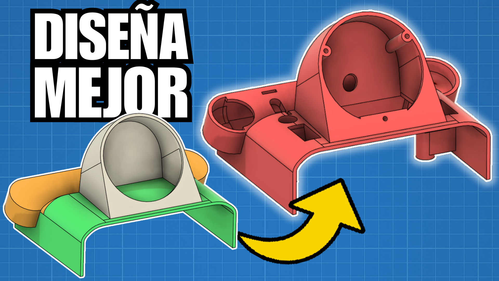 Motorcycle Headlight Housing (Fusion 360 Redesign)