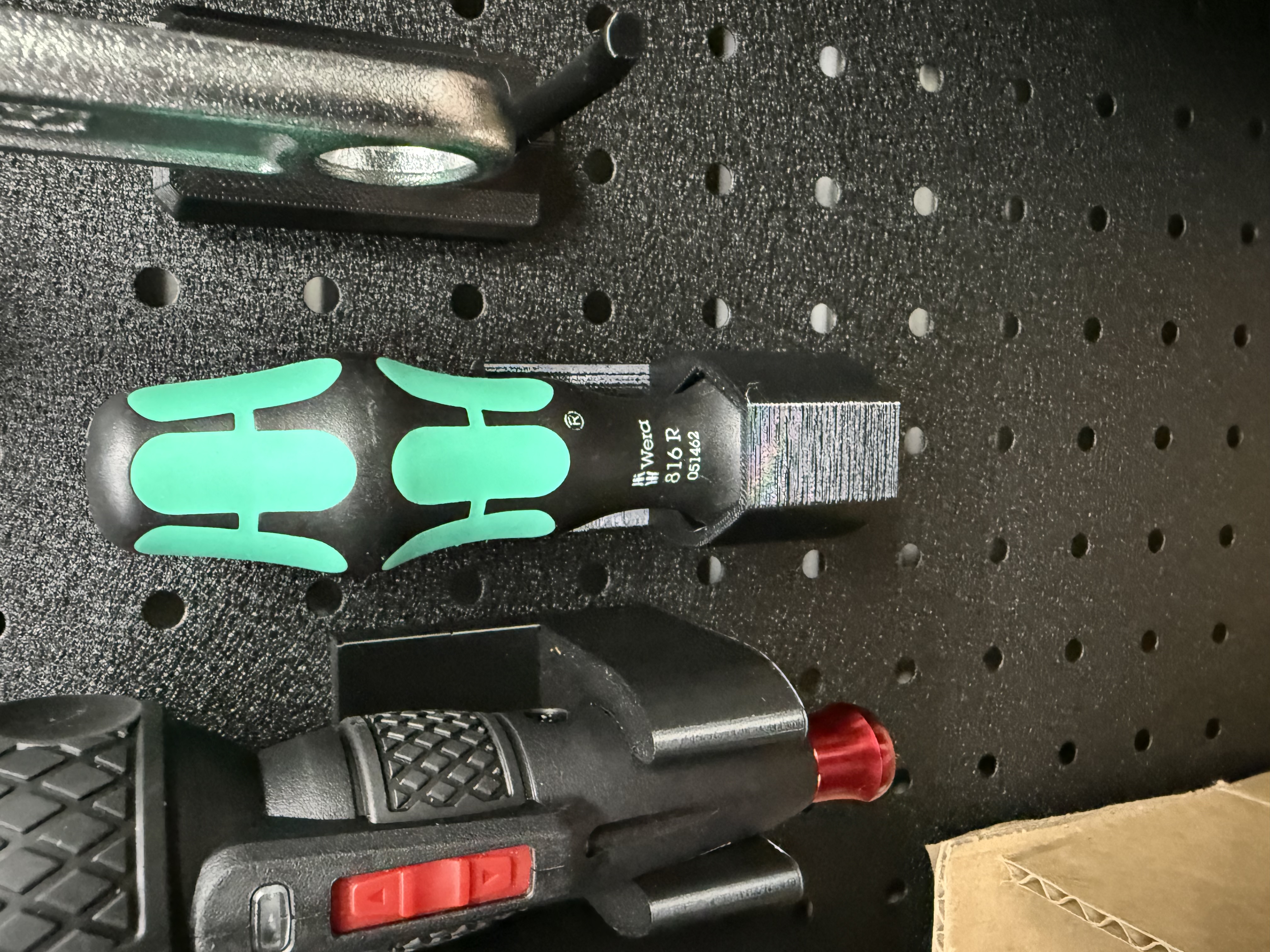 Peglock mount for Wera 816R