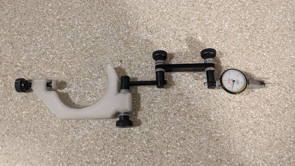 Universal Test Indicator Holder 68mm Spindle Mount