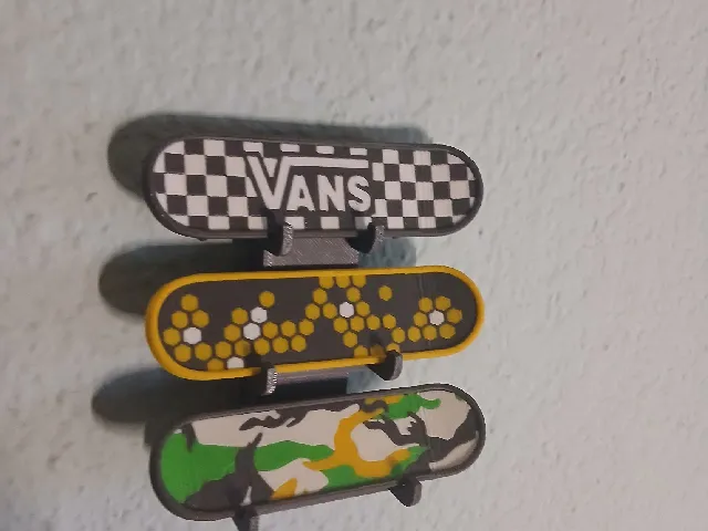 wall Stands Finger skate -Board- multicolor table