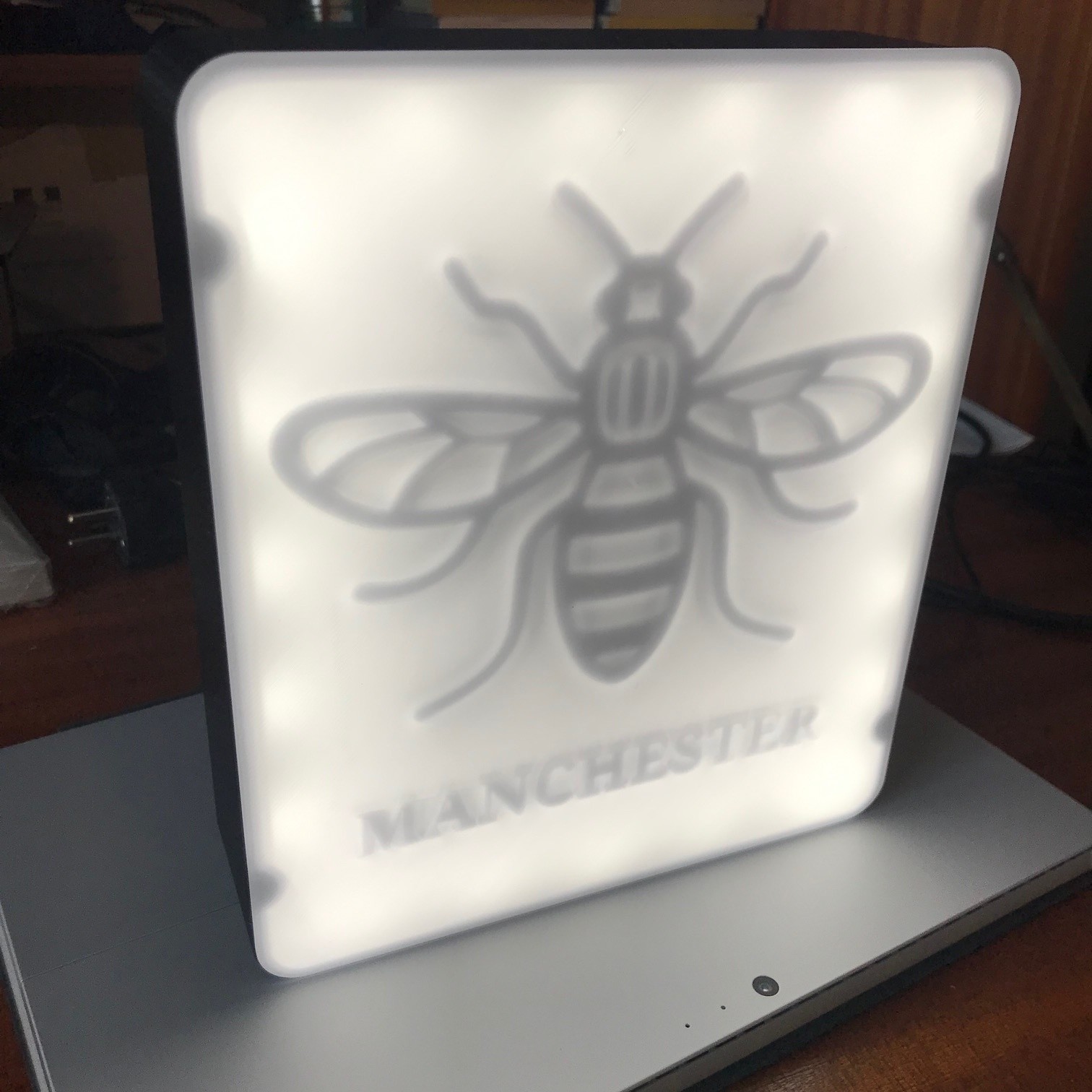 Manchester worker bee night light