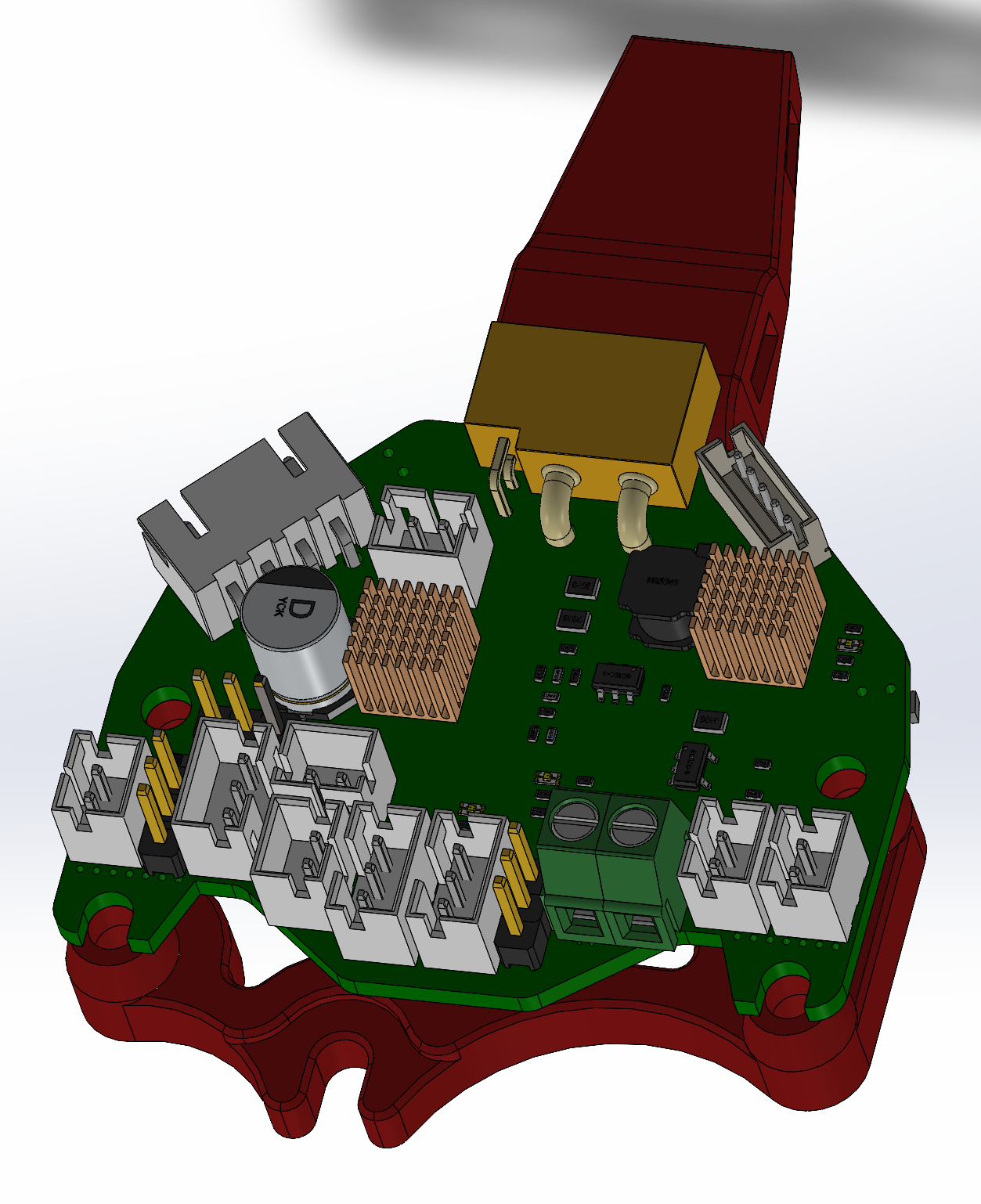 LDO Nitehawk-36 (NH36) Toolboard Orbiter v2 A4T toolhead mount