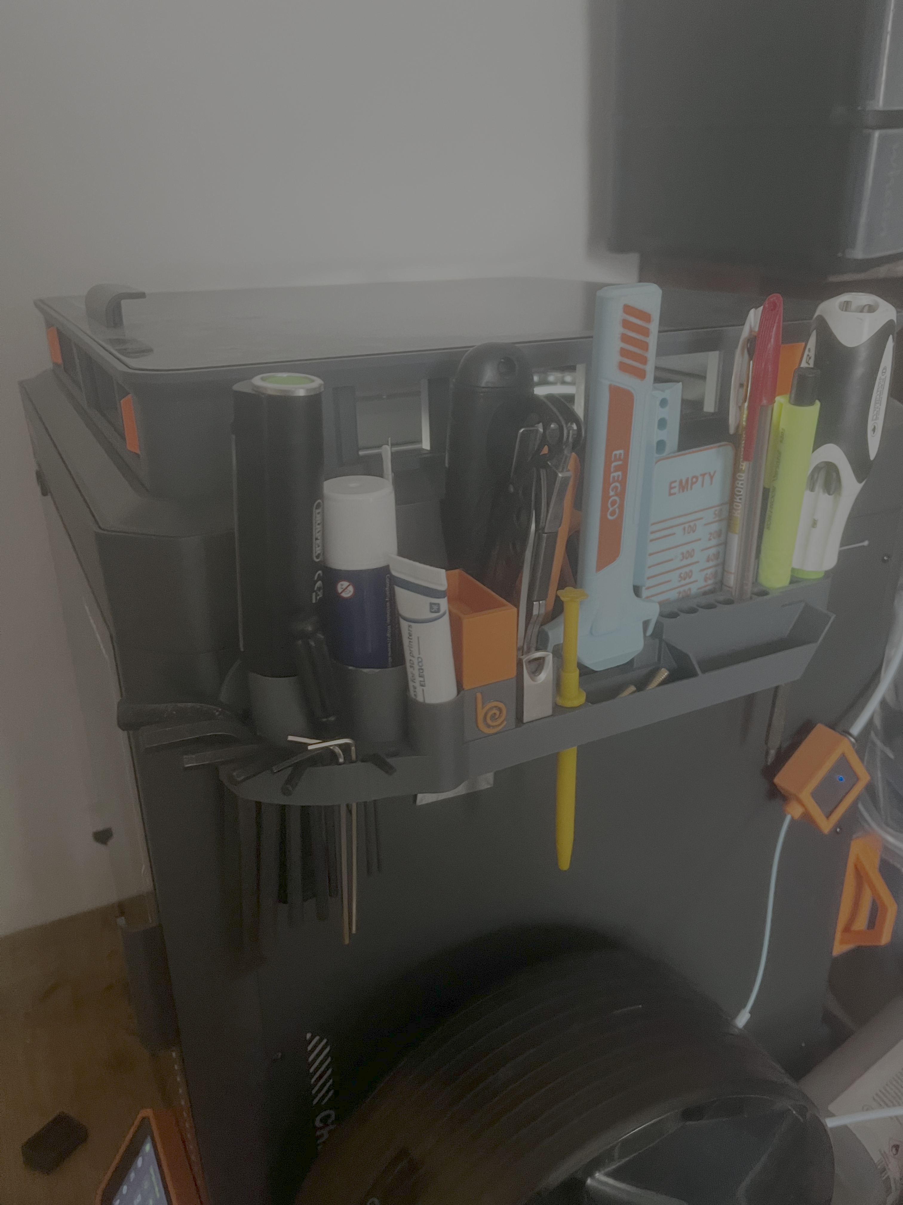 Elegoo Centauri Carbon Toolholder 3D model thumbnail