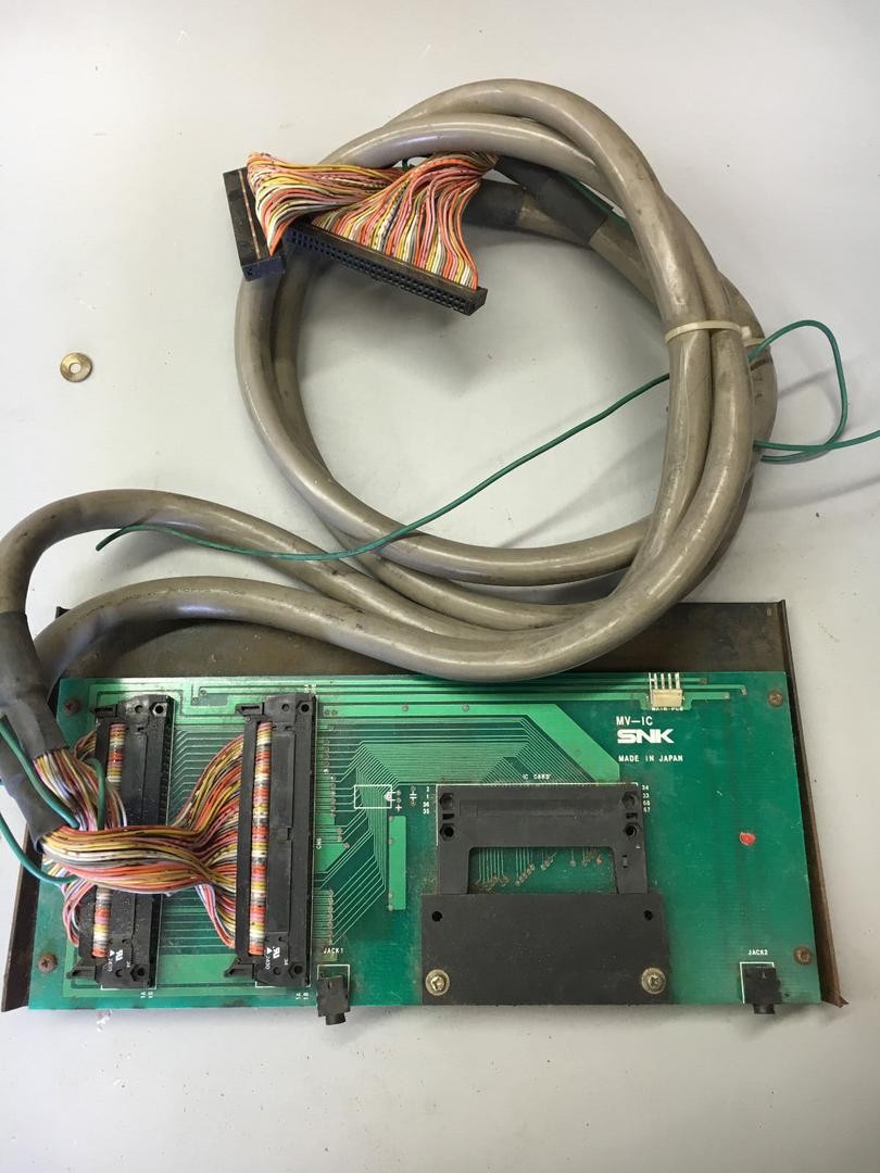 Mounting backets for the Neo Geo MVS card reader 3D model