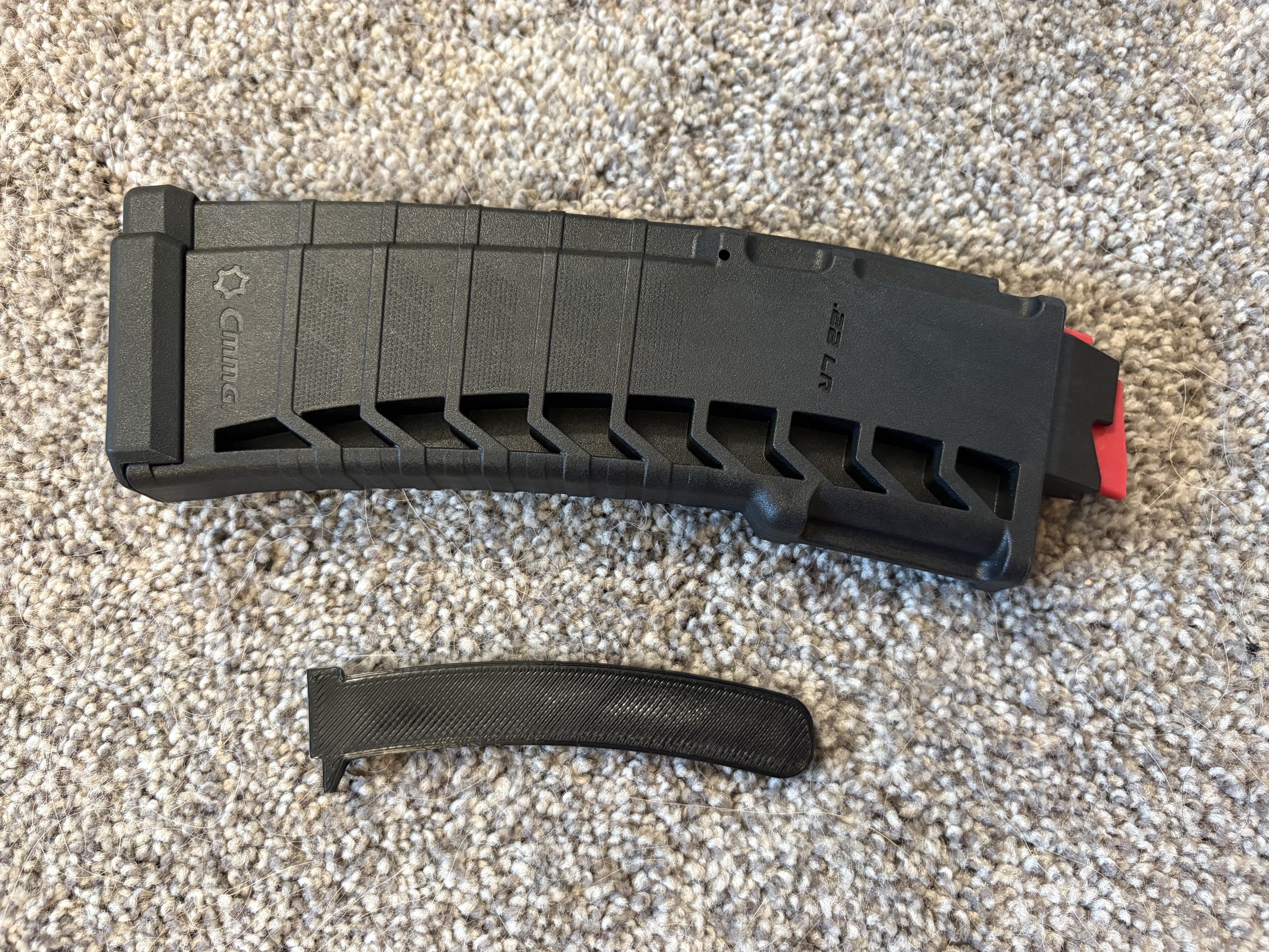 10/15 round limiter for CMMG 22lr AR-15 magazines