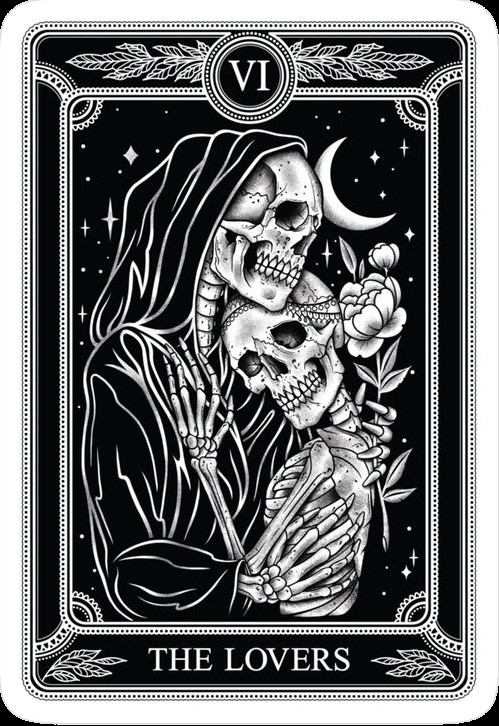 The lovers Tarot card