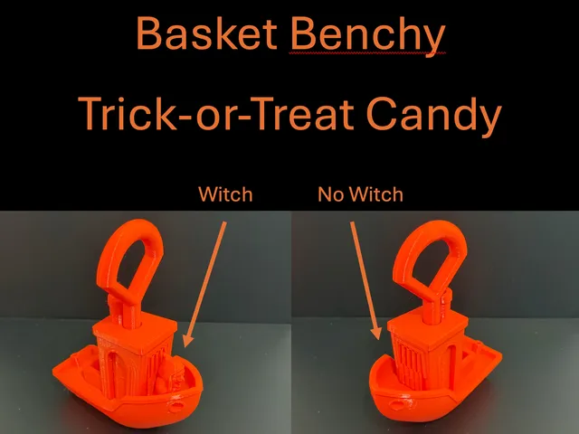 Basket Benchy with Rotatable Handle