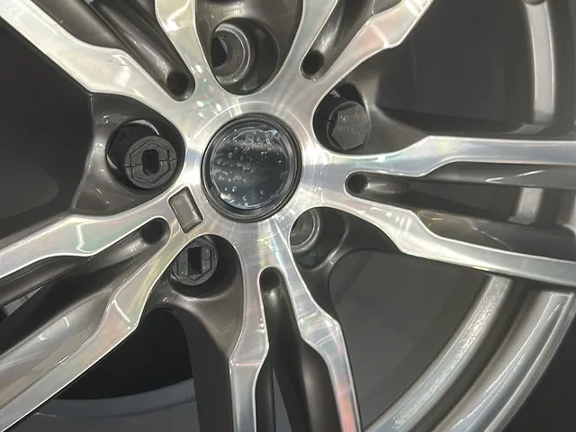 Car Rim PC Case with Round OLED Dashboard