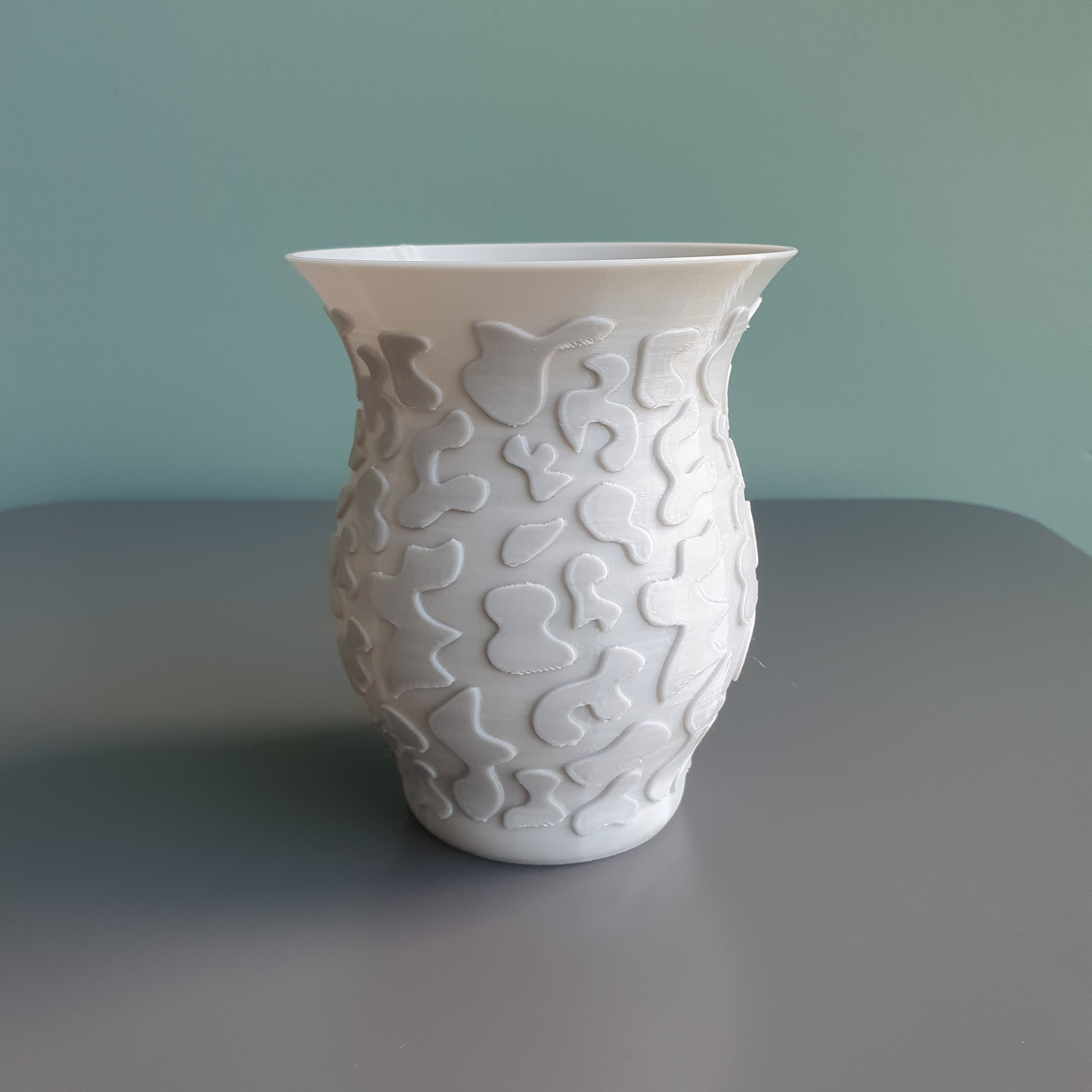 Vase Cow Print