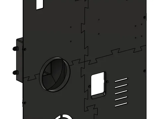 Qidi Q2 120mm Exhaust Fan Upgrade and Custom Back Panel