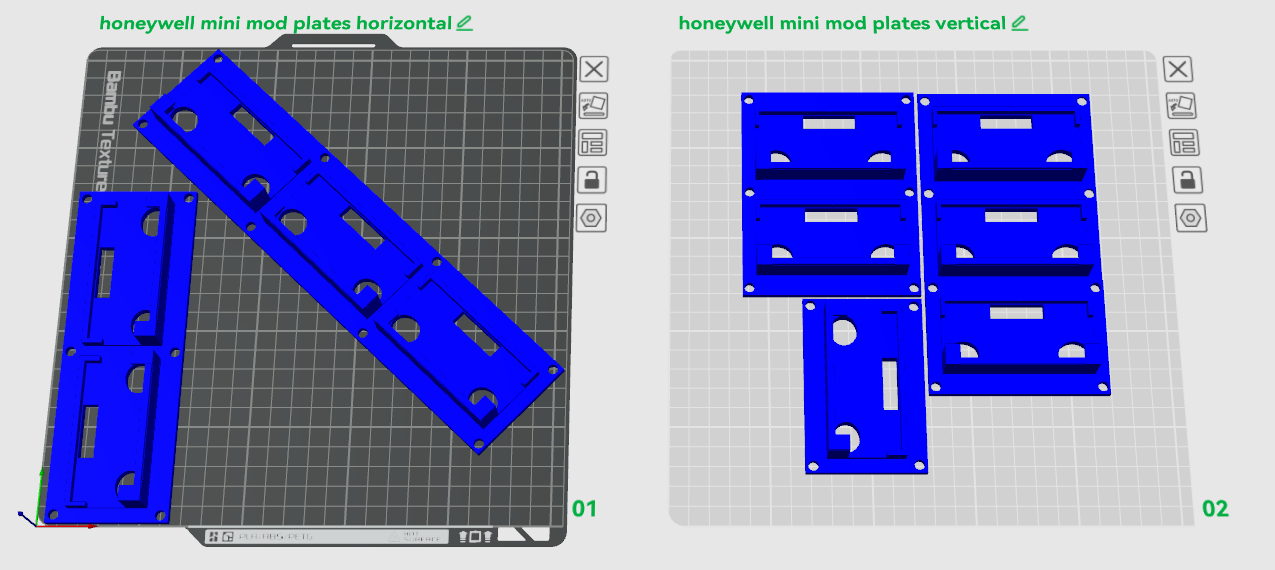 Honeywell Mini Mod Mounts