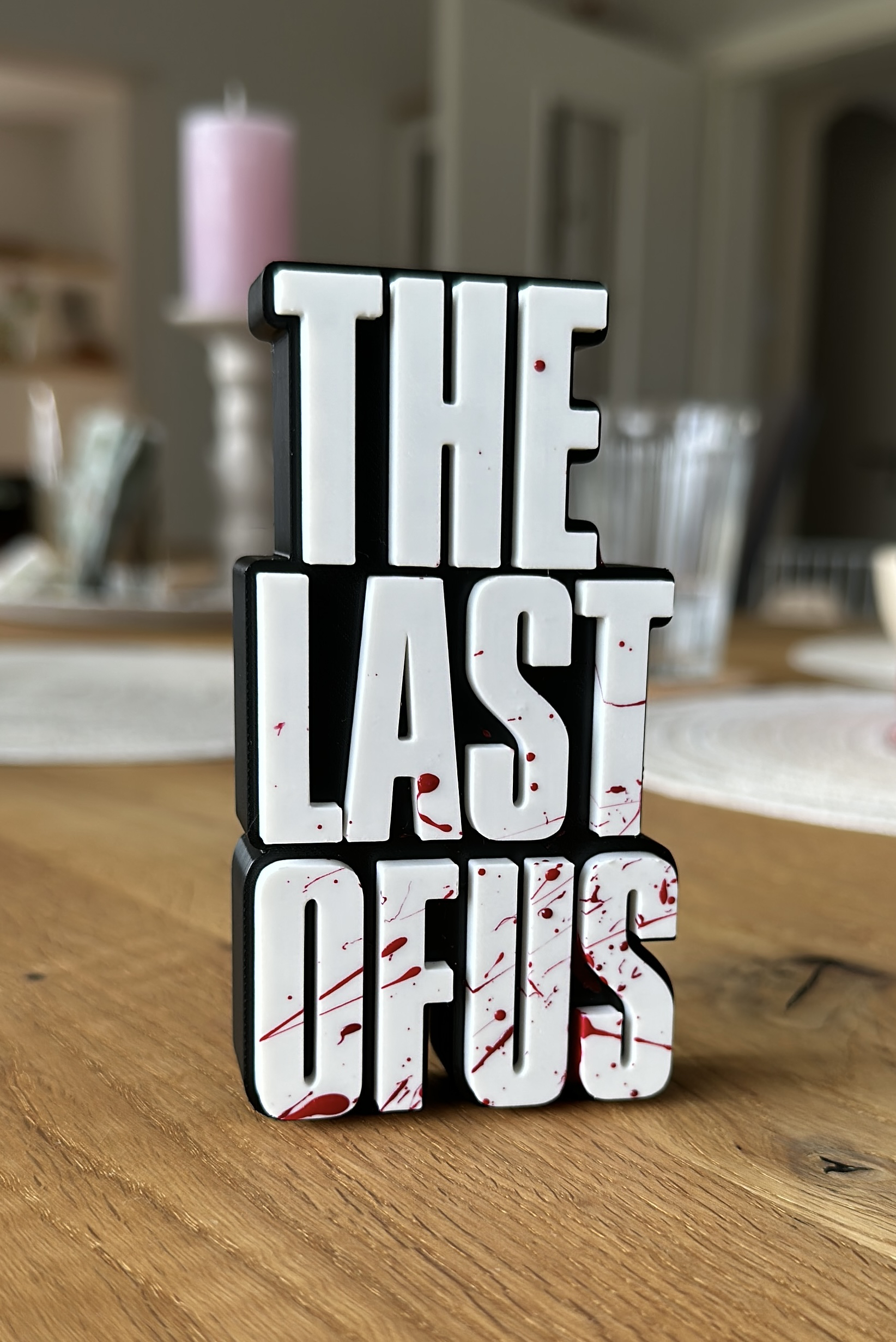 The last of us Logo display