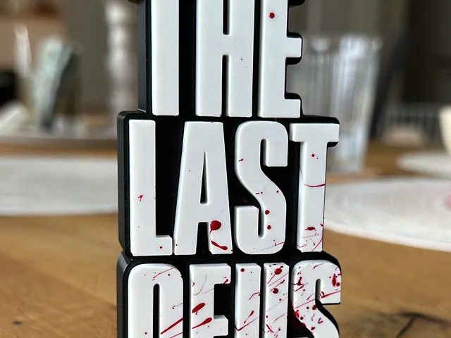 The last of us Logo display