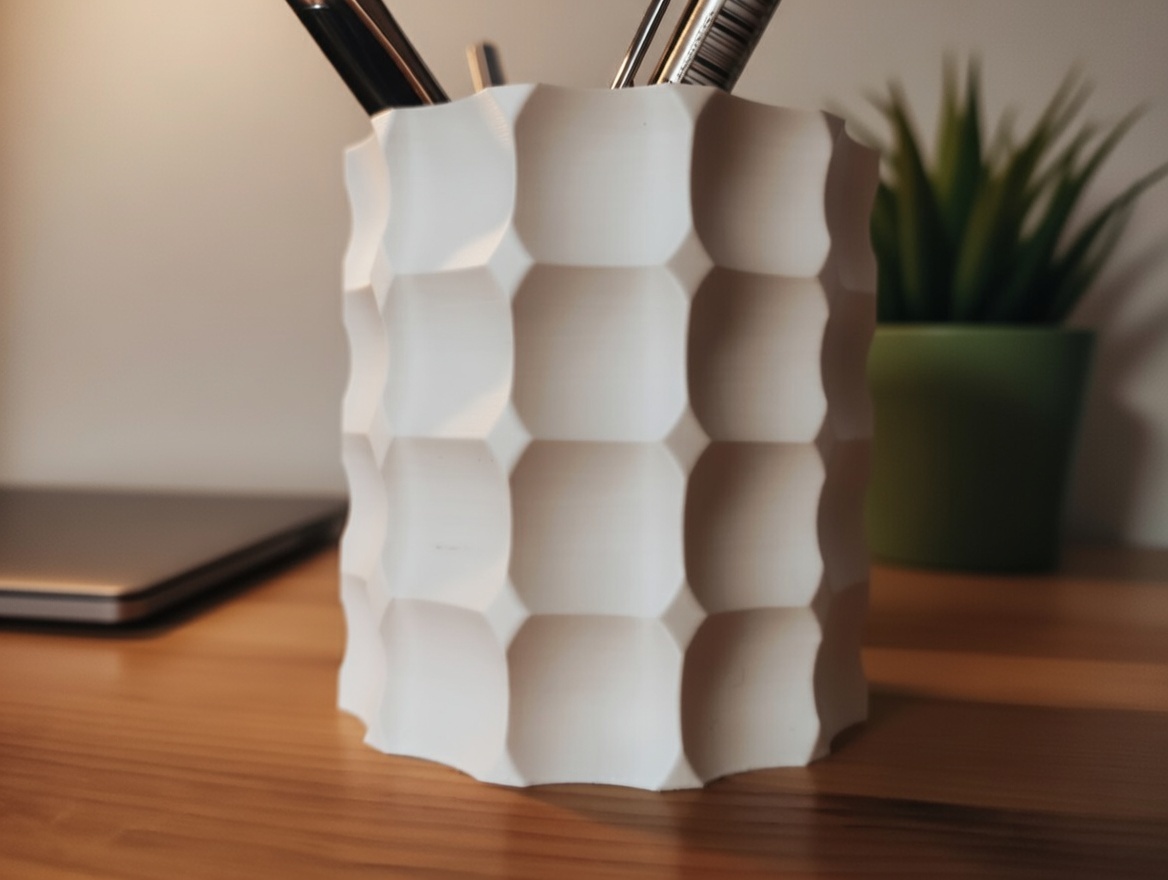 Anti Sphere Pen Holder / Plant Pot / Planter - Vase mode - E