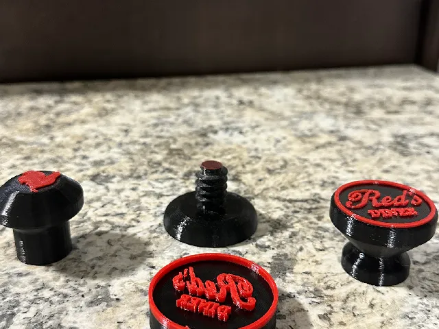 Red's Diner Customizable Stamp