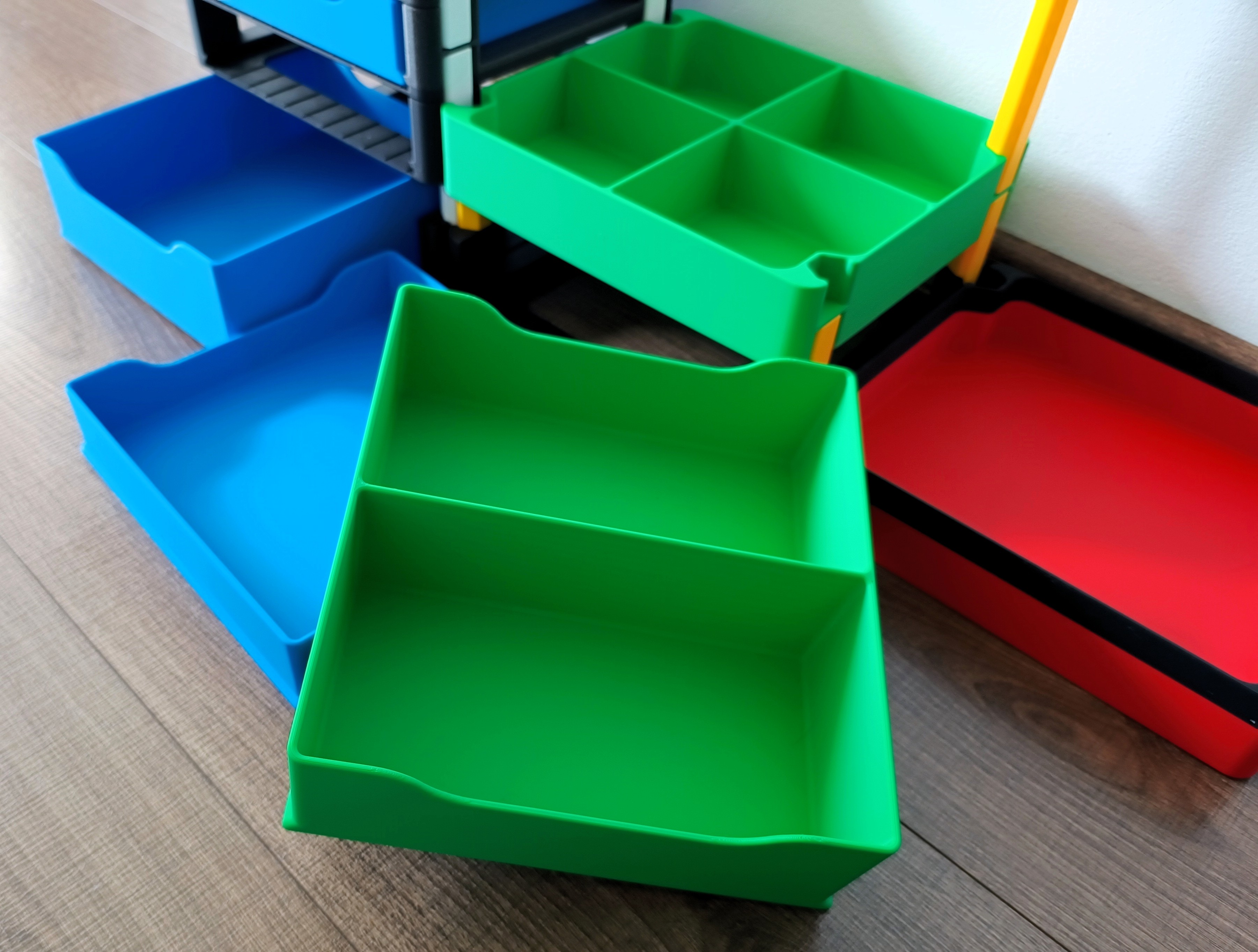 Miniatura 8 do modelo 3D Versatile Stackable Storage Box System (new dimensions)