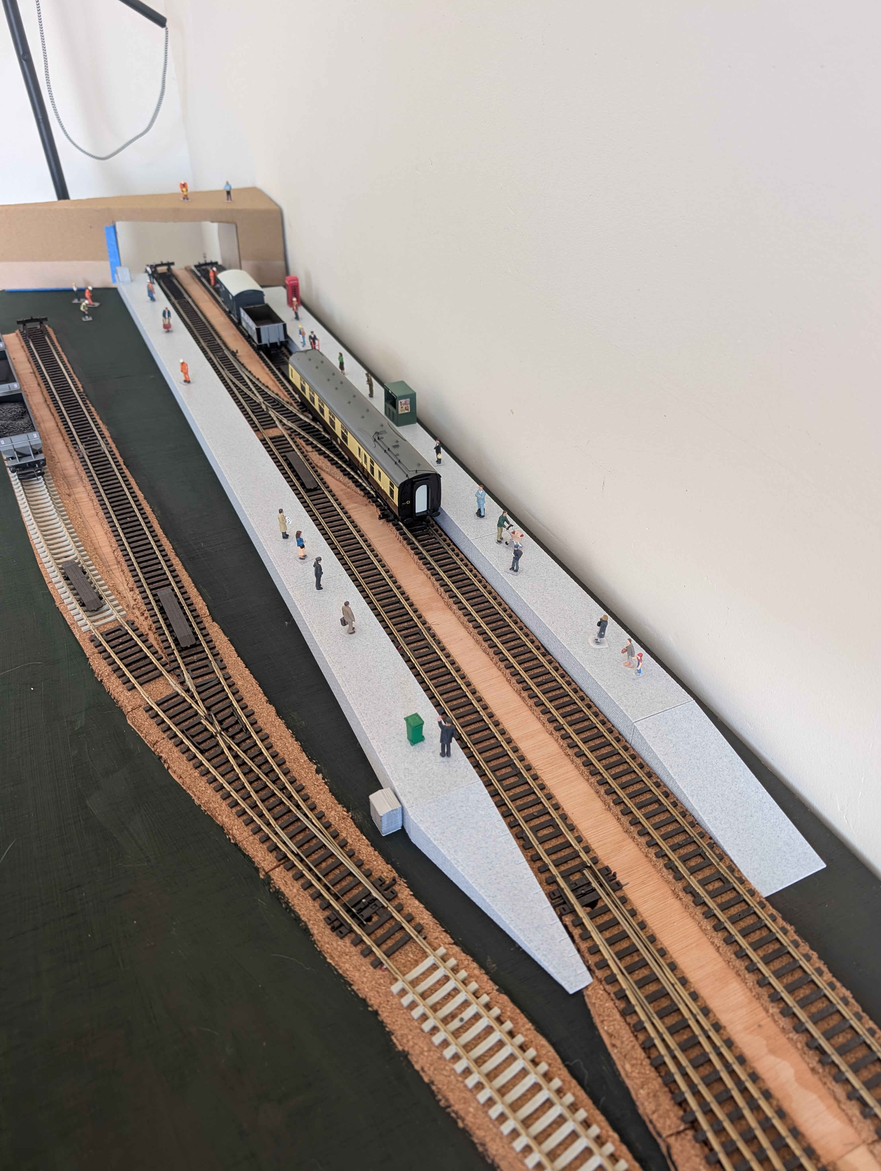 Modular Model Railway Station Platforms 3D model