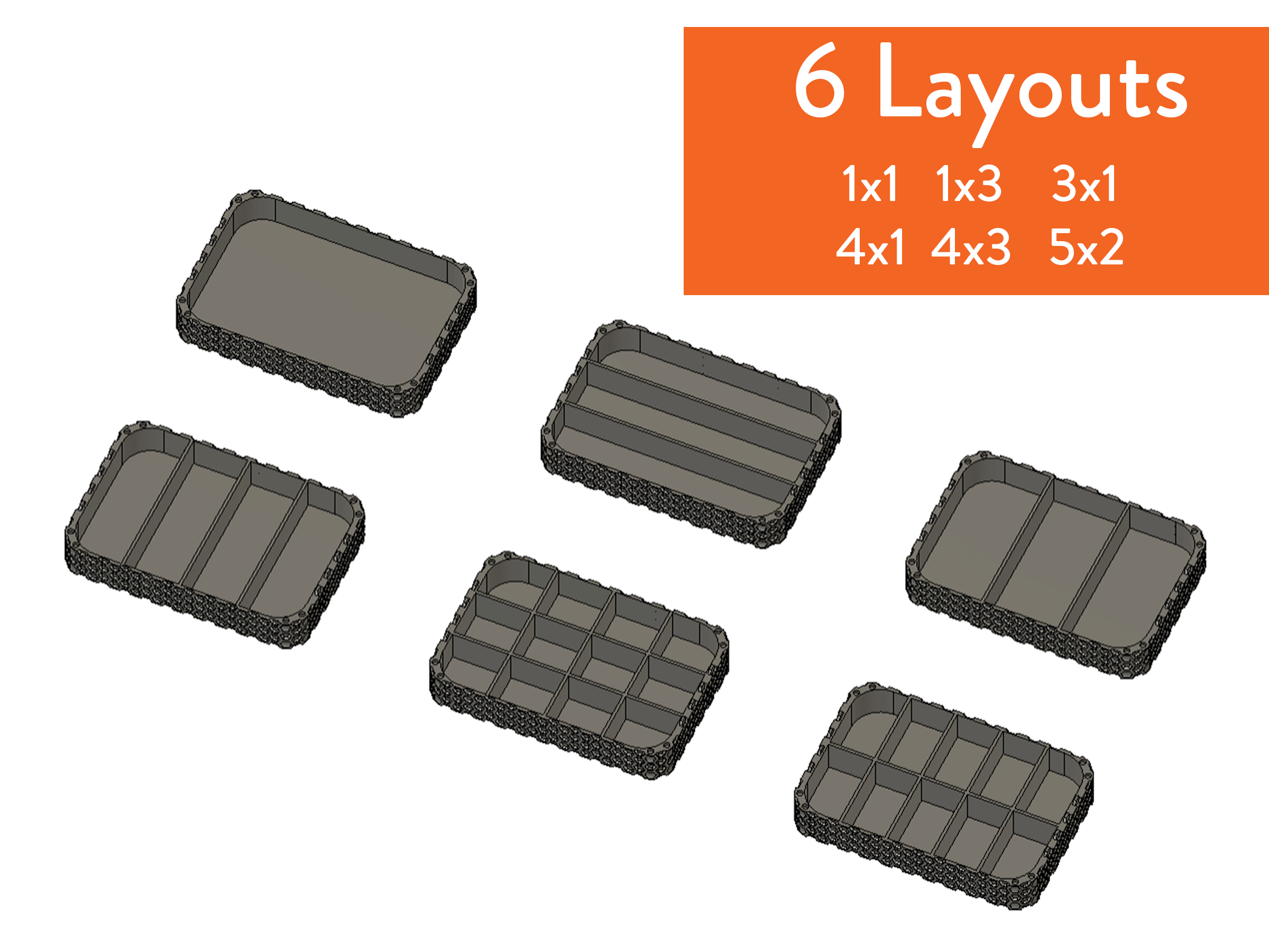 Magnetic Stackable Organizers — miniatura 2