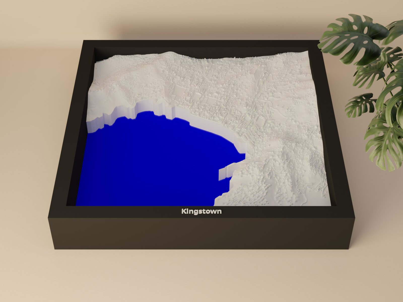 Kingstown, Saint Vincent and the Grenadines - 3D Miniature