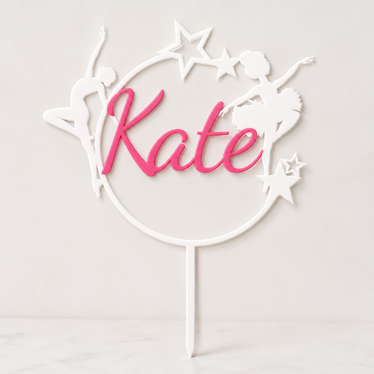 Kate's ballerina cake topper