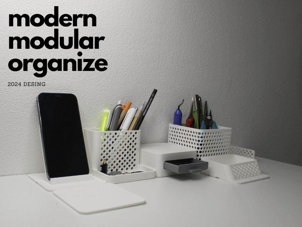 Modern modular organizer