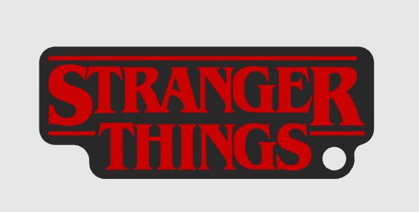 Stranger Things - Keychain