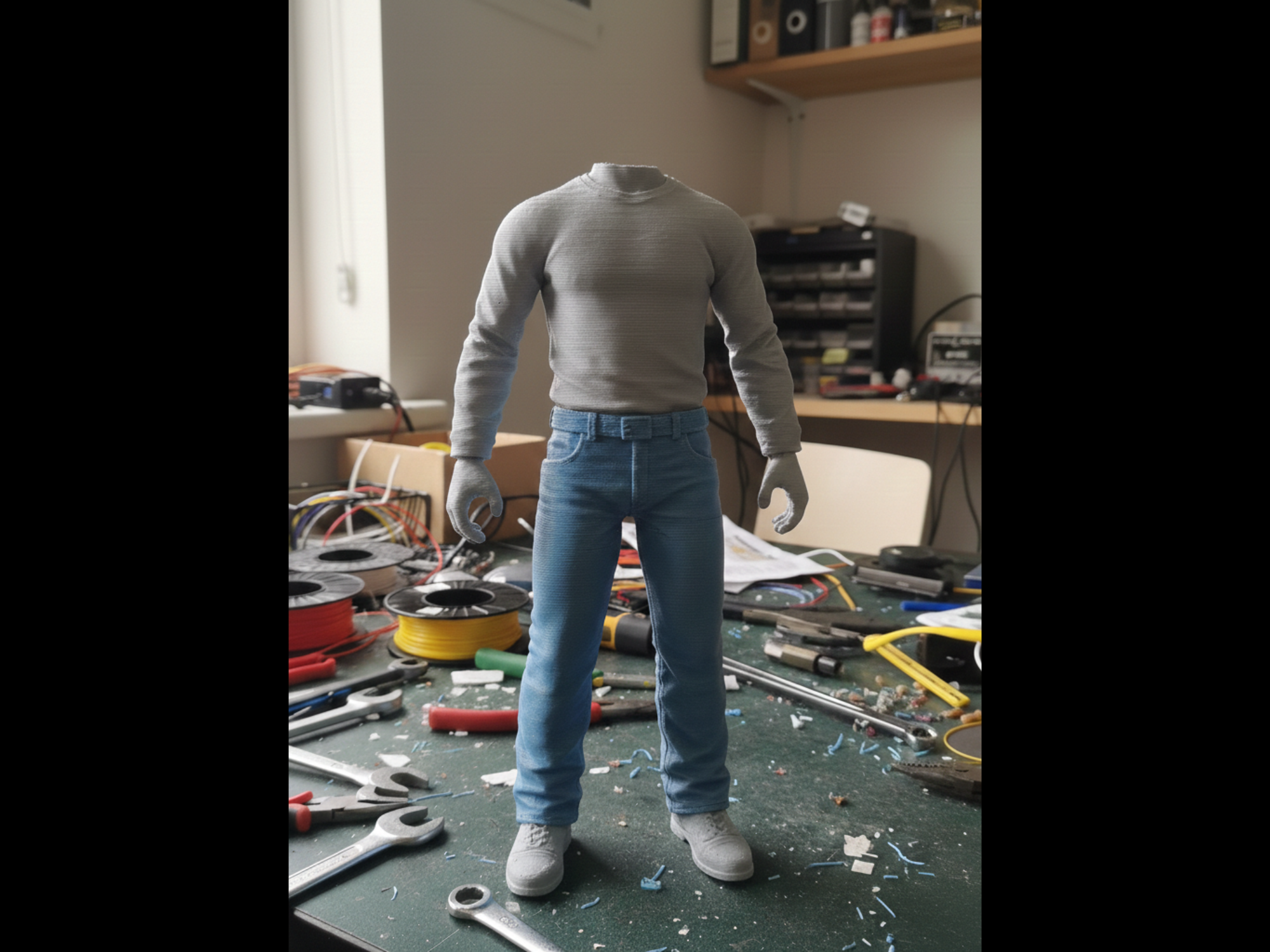 Blank Action Figure Template — thumbnail 4
