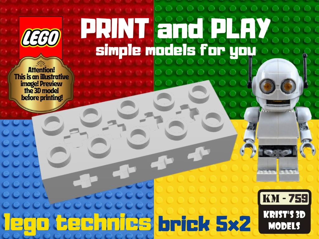 lego technics brick 5x2