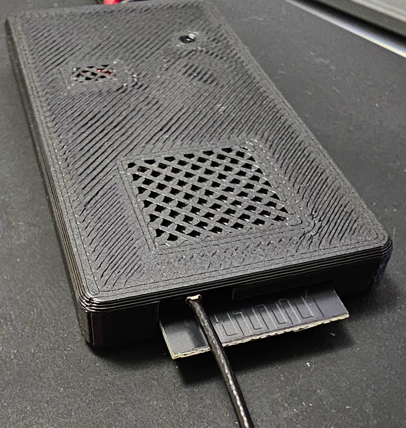 ESP32-S3 44P DevKit + IPEX Antenna Case + ventilation and light holes