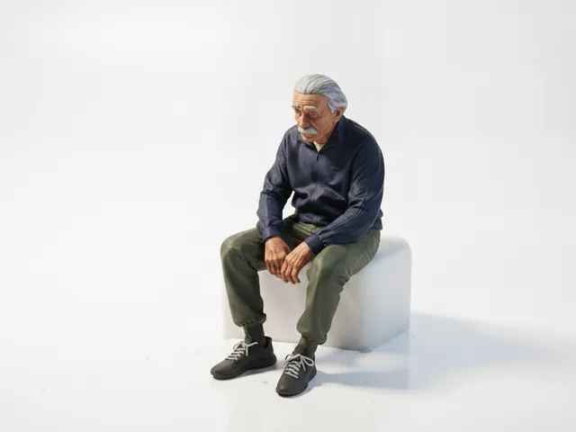 Einstein Tracksuit Figurine Historical 3D Printable