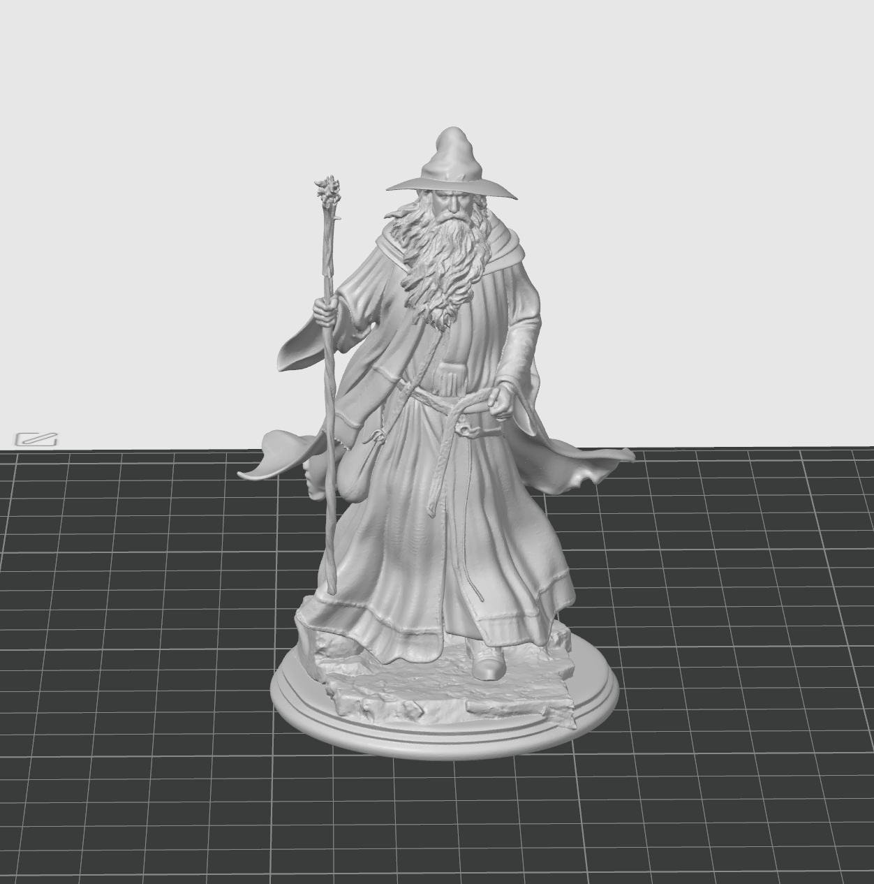 LOTR - Gandalf the Grey 3D model by LM3Dtisk Lukáš Mlýnek