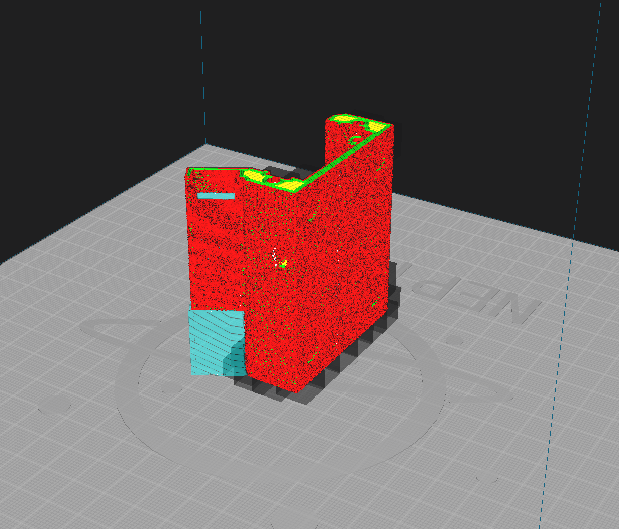 Nullbits Scramble OLED Macropad Case - Multi Style Hole(s) for clean wiring. — miniatura 5