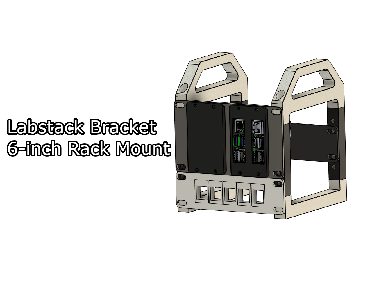 6-inch Labstack Bracket