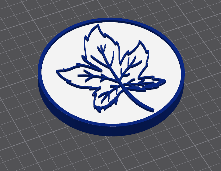 Autumn cup coaster