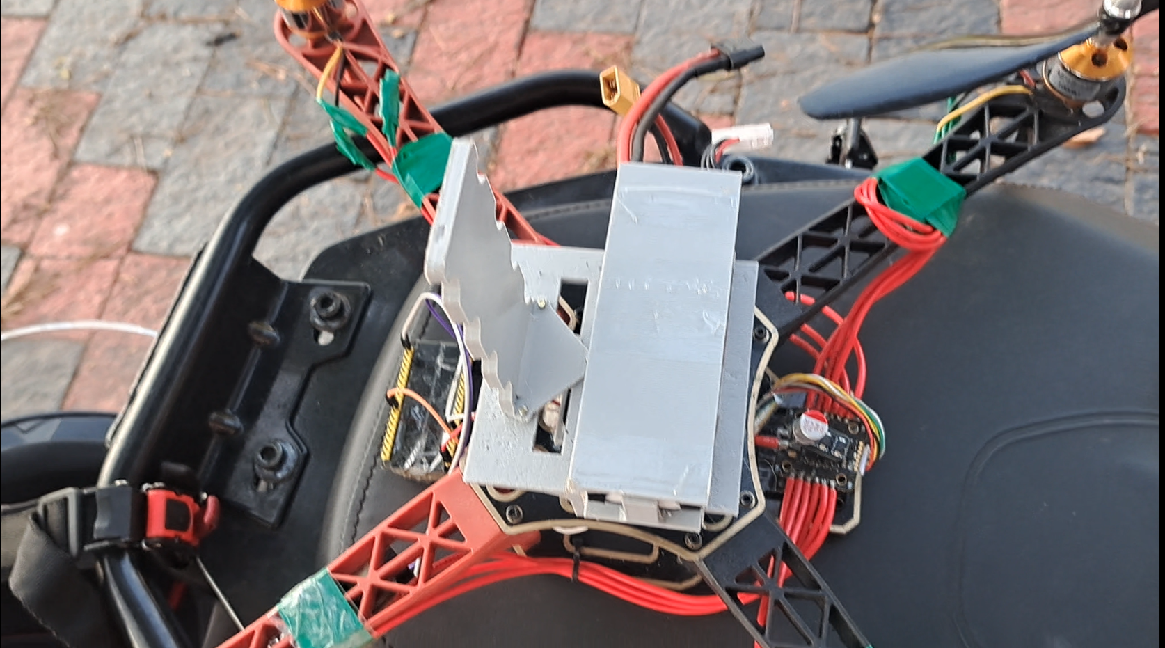 Snap Fit Mount to F450 Drone Frame