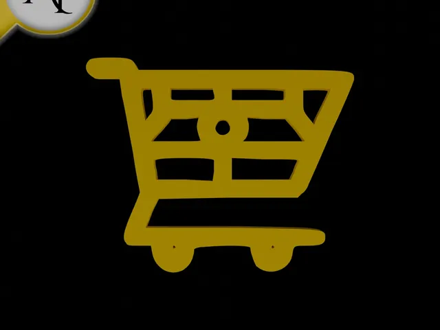 Simple Shopping Cart Symbol - 2D Art