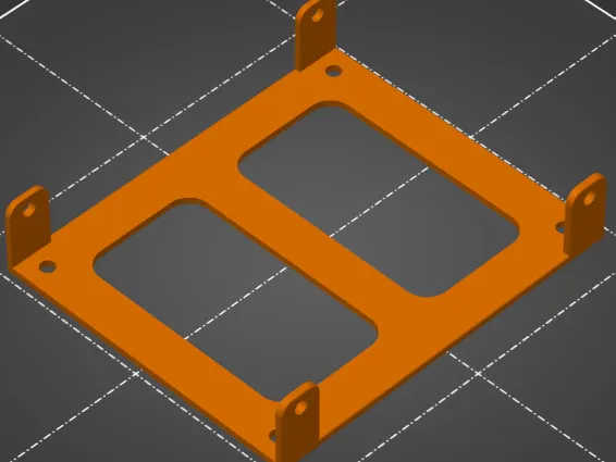Jonsbo N3 Dual SSD Mount