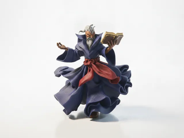 Wizard Figurine Fantasy Collectible 3D Printable