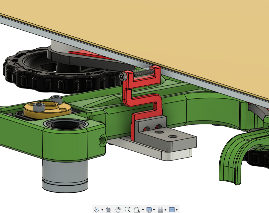 E3NG v1.2 Bambu Style Nozzle Wiper