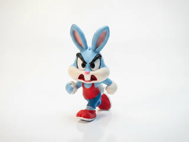 Angry Bugs Bunny Figurine Cartoon 3D Printable