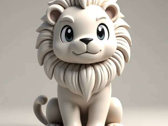 cute lion