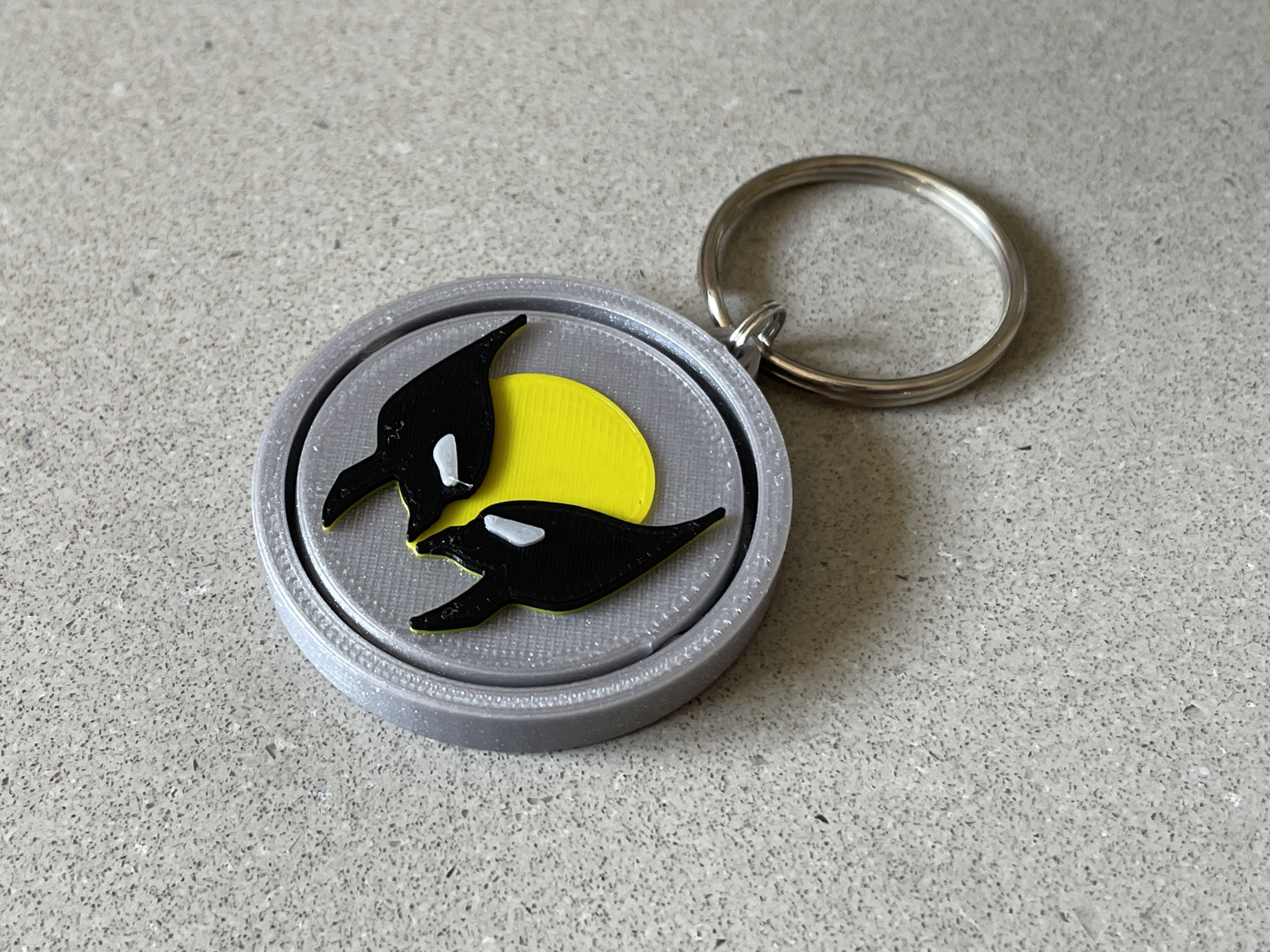 Wolverine Keychain - Print in Place