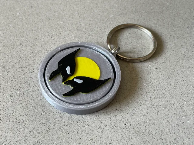 Wolverine Keychain - Print in Place