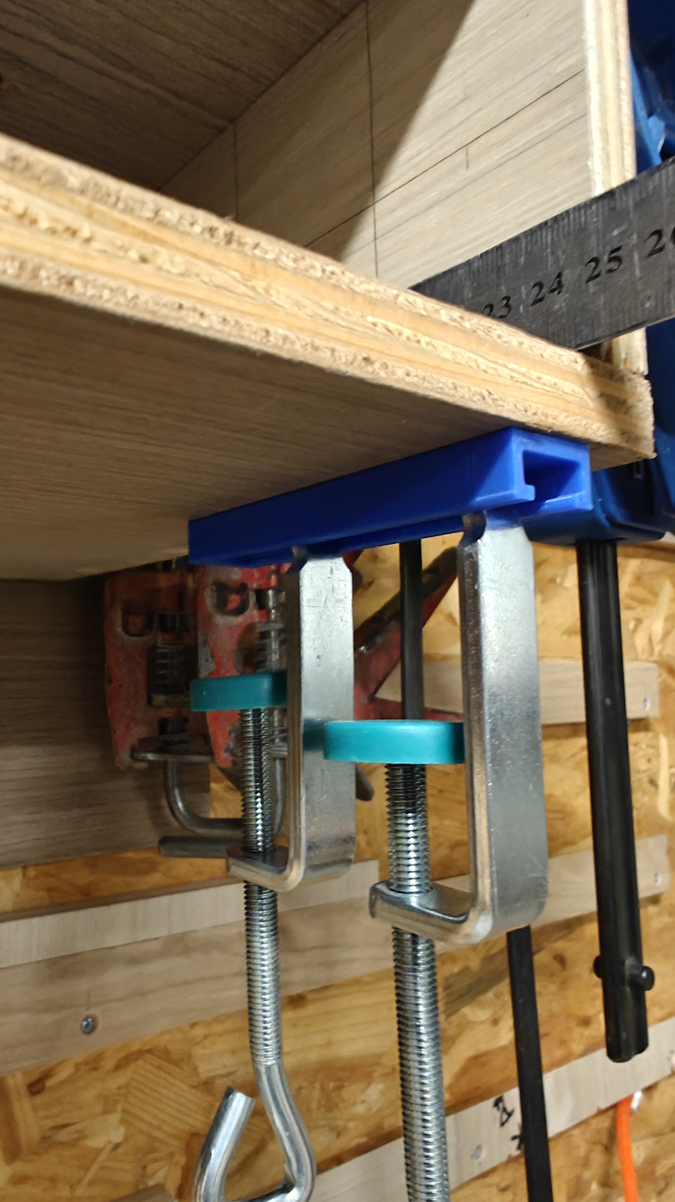WOLFCRAFT - serre joint => rangement rapide.