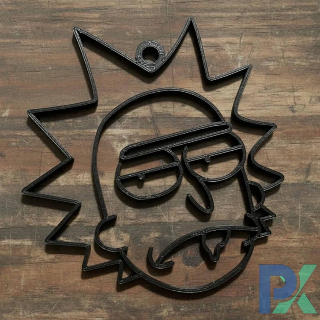 Key chain Rick and Morty